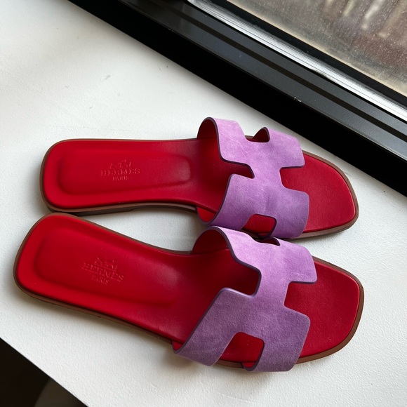 Hermes Oran sandals worn twice - Picture 2 of 4